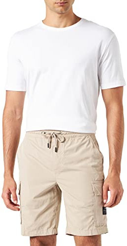 Ecoalf Herren PERTALF Short Trousers Man Cargo Kurze Hose Mann, Sand, 0031