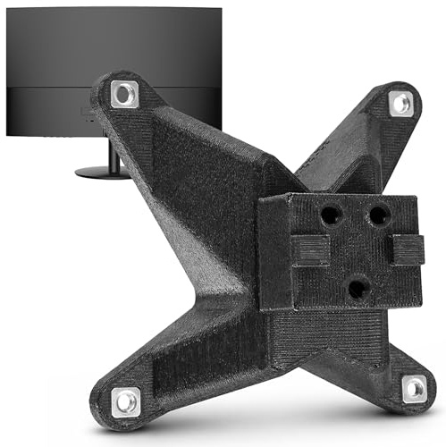 3IDEE VESA Adapter kompatibel mit Koorui Monitor (24N5C) – VESA-Halterung 75x75 mm – Für Monitor ohne VESA-Anschluss - zur Montage an einer Monitor- oder Wandhalterung