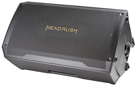 HeadRush FRFR112 MKII 2500W E Gitarre und Bass Verstärker, 12 Fullrange linearer Frequenzgang Bluetooth-Lautsprecher für Multi-FX und Amp Modeling Prozessoren