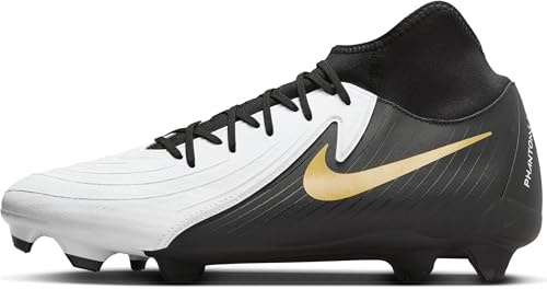 Nike FD6725-100 Phantom Luna II Academy FG/MG Uomo, White/Black-MTL EU 46