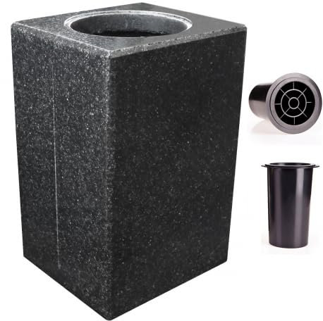 Vase Funéraire de Cimetière en Résine Époxy Impala | V3