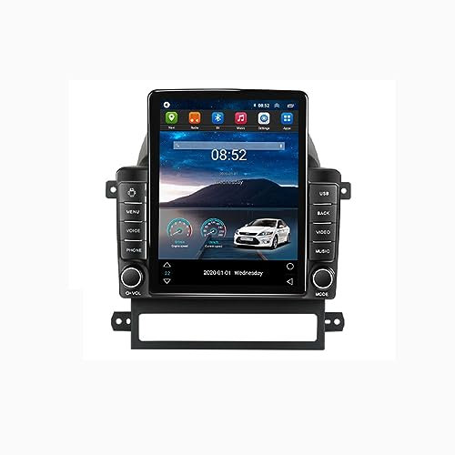 Generico Autoradio Android 11 per Chevrolet Captiva 2008-2012, Stereo da Incasso con CarPlay, Android Auto, Radio FM/AM, Controllo vocale, chiamate in Vivavoce, Dimensioni TS20