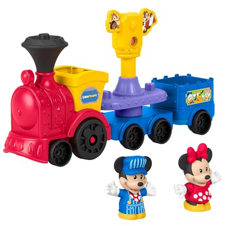 Fisher-Price Little People Disney Jr Trenino Musicale di Topolino e Minnie