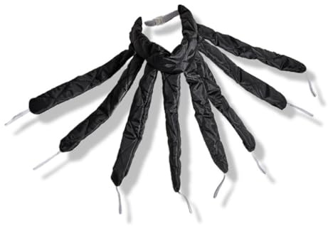 Zanthicia Tête-monté Doux Cheveux Bigoudi Femmes Rouleaux Curling Tissage Bâton Naturel Tige Spirale Épais Cheveux Coiffure Outil, Noir