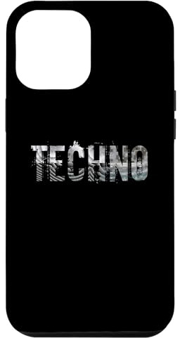Techno - Cool Dance Music Design Elettronica per Dj Custodia per iPhone 12 Pro Max
