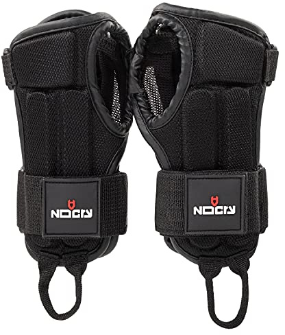 NoCry Handgelenk Bandagen - weiche Handgelenkschoner für Inliner, Snowboarden oder als Unterstützung bei Sehnenscheidenentzündung - Handgelenkstütze Sport, Größe XS