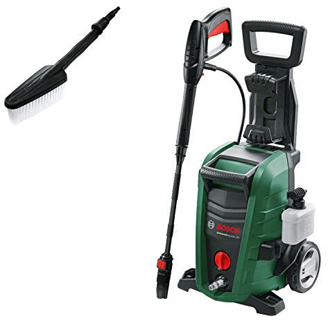 Bosch High Pressure Washer UniversalAquatak 135 (1900 W, pressure 135 bar, in carton Packaging) + Bosch Wash Brush for AQT Models