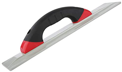 Kelle Betonbearbeitung Glatte Putzkelle mit Griff Griff Maurerwerkzeug für Zementmörtel Trockenbau Werkzeug-Silber_1pc