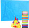 Dikale 3D Druck Stift Zeichenwerkzeug Silikonmatte Schlossmuster Blau Medium mit 1,75mm PLA Filament 30 Farben, jede Farbe 3M für Kinder, 3D Stift Starter Zeichnen Zubehör, 3D-Stift nicht inbegriffen