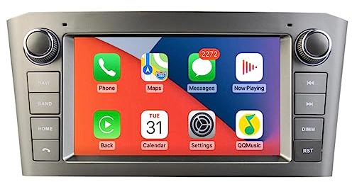 7 tum Android 15 bilradio stereo för Toyota Avensis T25 2003 2004 2005 2006 2007 2008 multimedia videospelare huvudenhet GPS Navi WIFI BT Carplay 8 Core flera UI