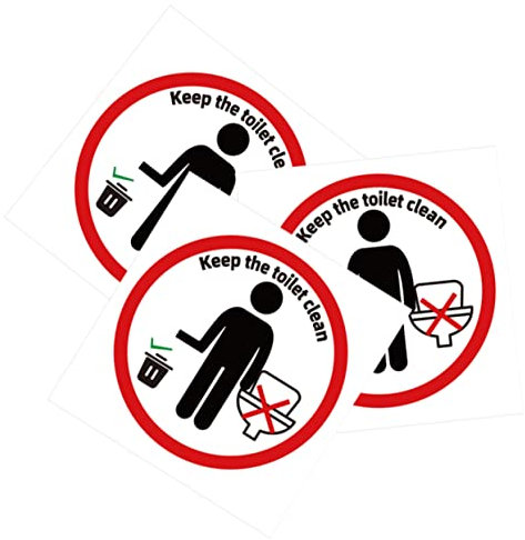 ibasenice 3fogli Adesivo Decorativo Per Decalcomanie Rimovibili Per Mantenere Per Ristoranti e Pubblici