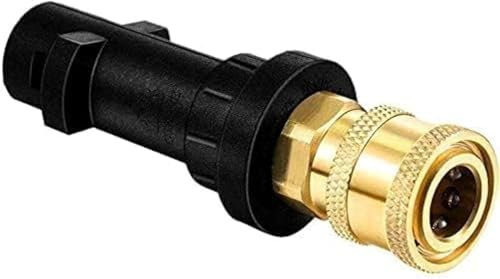 Adaptador de pistola de alta presión con conector rápido de 1/4 pulgadas, compatible con limpiadores de alta presión Karcher/Kärcher K2-7 (adaptador para karcher)