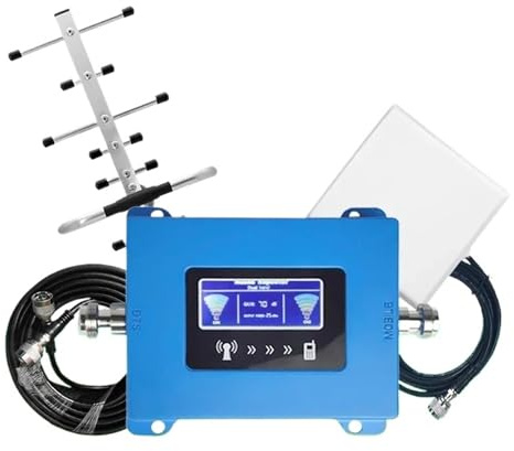 2G 3G 4G Signalförstärkare LTE 800 900 GSM Mobilförstärkare 1800 2100 Mobil UMTS Mobiltelefoner Repeater Lätt Bred Kompatibilitet(900 1800 2100MHz)