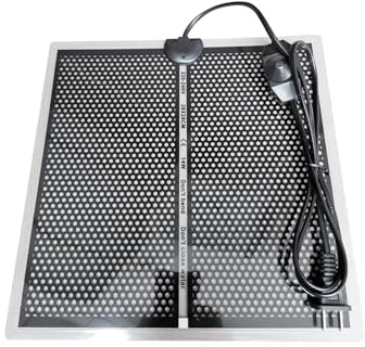 Hogvinnatil - Calentador de subacuario (15 x 14 cm, ajustable instantáneo, 5 W, eléctrico impermeable | Alfombra térmica para acuarios y reptiles | para animales domésticos pequeños animales lagartos