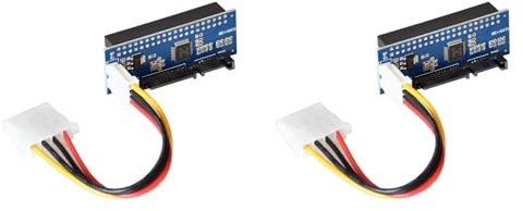 BUAGOUWZ 2X Adattatore HDD 3.5 IDE A Convertitore Disco Rigido PATA IDE 39/40 Pin A 22 Pin Connettore Disco Rigido con Dati