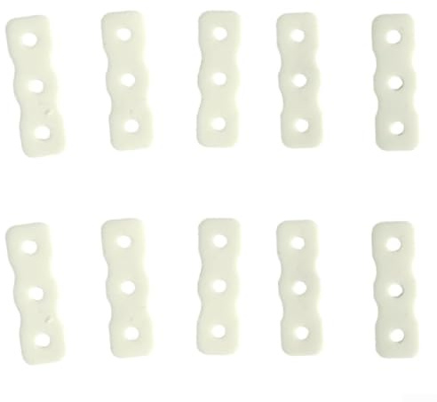 Jotekonoby Amortiguador de vibraciones de tenis de silicona para raquetas de 16 x 19 pulgadas, 18 x 20 pulgadas, reduce el zumbido, mejora la sensación y el control, paquete de 10 unidades, color