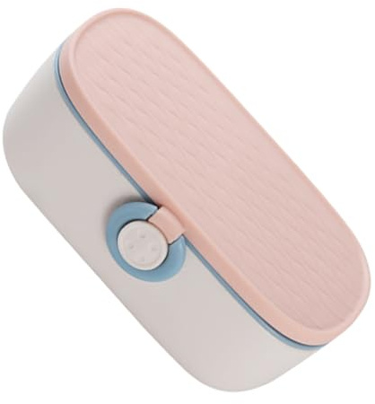 Boîte de Rangement pour Aiguilles et Fil à Coudre Rose Pp