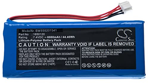 vhbw 1x Akku kompatibel mit DJI Phantom 4 Pro+, 4, 4 Pro Drohne Controller (6000 mAh, 7,4 V, Li-Polymer)