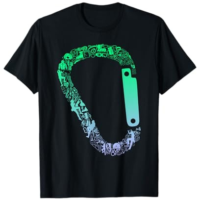 Camiseta de escalada para escalador | Boulder Boys Caribener Camiseta