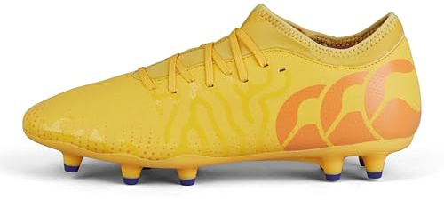 Canterbury Speed Infinite Team, Stivali Unisex-Adulto, Giallo Ambra/Orange Crush/Mars Dust, 47 EU
