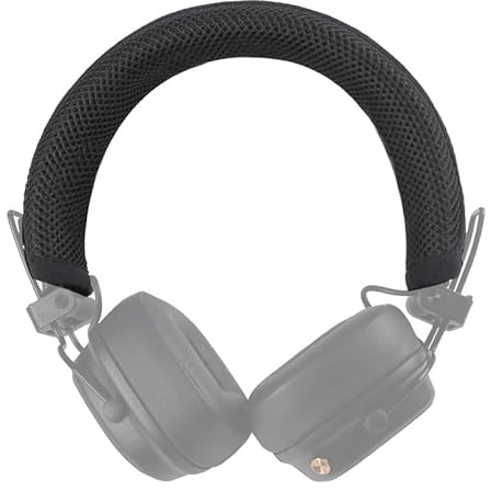 Taoricen Bandeau Housse de Protection pour Marshall Major V/Major IV/Major III Casque d'écoute, Couverture du Serre-tête, Porosité Tissu Doux (Noir)