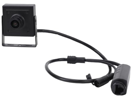 Annadue Liten POE IP-kamera 3,6 Mm Lins 85 Grader, med Mikrofon, Rörelsedetektion, för FTP, RTSP-stöd (5 MP)