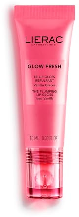 Lierac - Glow Fresh - El Lip Gloss Voluminizador 10ml - Ácido Hialurónico - Escualano - Tulipán - Sin Pegajosidad