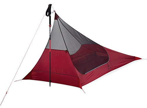 MSR Thru-Hiker Mesh House 1-Person Ultralight Mesh Backpacking Tent