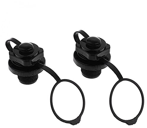 TOSSPER Reemplazo De La Válvula De Aire De La Válvula Neumática 2pcs Boquilla De Plástico De Seguridad Barco Inflable Durable Balsa Colchón Colchón Hinchable Boquilla De Gas