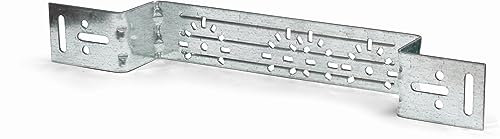 Pipetec Montageplatte MPGU, Montageschiene für Wandwinkel als Schraubfitting, Steckfitting, Pressfitting (abgewinkelte Ausführung)