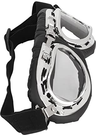 Hundebrille, Faltbare UV-Schutz Sonnenbrille mit Verstellbarem Gummiband für Mittelgroße und Große Hunde, Reisezubehör zum Spazieren, Schwimmen, Radfahren