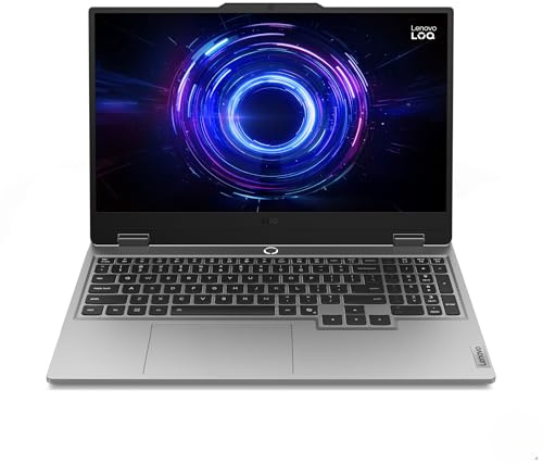 Lenovo LOQ 15 Notebook Gaming, NVIDIA GeForce RTX 5070 8GB GDDR7, Intel Core i7-13650HX, RAM 32GB, 1TB SSD, Schermo 15.6 FHD (1920x1080) 144Hz, Windows 11 Home, Tastiera Retroilluminata - Luna Grey