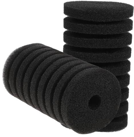 BESPORTBLE 4 Pièces Lot de Éponges de Remplacement pour Filtre Aquarium Mousse Filtrante et Pratique Accessoires Aquariophilie pour Filtration Naturelle et Mécanique