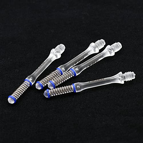 CUESOUL TERO AK7 Dart Shafts Télescope à Ressort intégré pour flèches Pointues en Acier et flèches Pointues Souples, Lot de 4 pièces（FCS-AK7+7XE40）