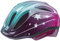 KED Meggy II Trend 2024 | Kinder Fahrradhelme Stars pink Aqua / 44-49 (XS) Insektenschutznetz Integriertes LED-Rücklicht maxSHELL Technologie