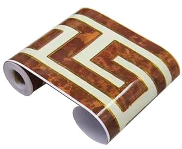 Lcxecnw Bordure de papier peint auto-adhésif à décoller et à coller,Bordure de papier peint en PVC,Papier peint marbré autocollant,pour le salon,la cuisine,la chambre à coucher,les toilettes