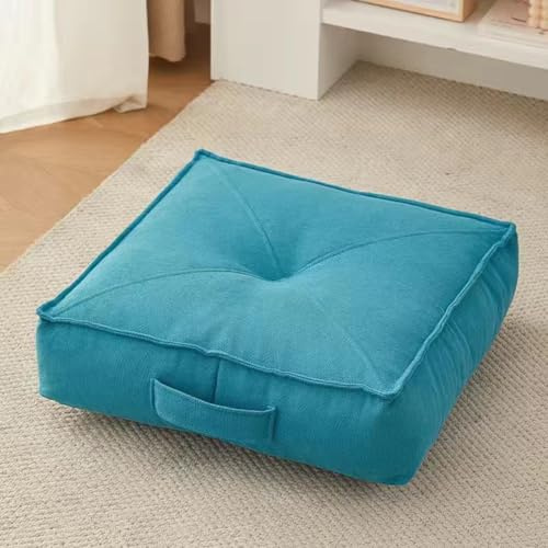 YOUGANG Coussin rehausseur extra épais de 15 cm, coussin de siège rond/carré 100 % coton pour fauteuil, voiture, bureau, coussin de chaise pour personnes âgées post-opératoires, fauteuil roulant