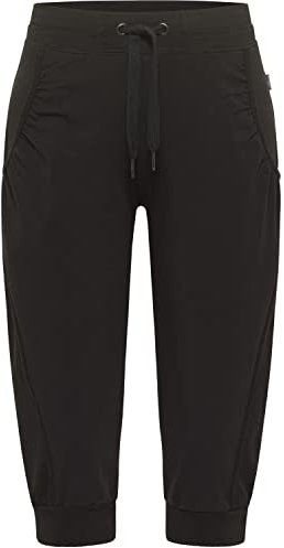 Venice Beach Damen Maggy Capri Hose, Schwarz, XXL EU