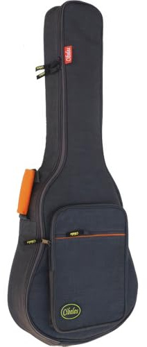 cibeles Funda de 96cm para Guitarra clásicade para CADETE 3/4 y Tiro 61 Acolchado 15mm, Espuma Alta Densidad (Gris)