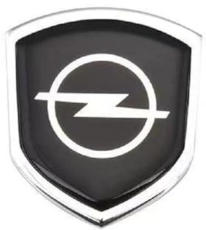 WERTYUV Auto Emblem Aufkleber, für Opel Insignia Astra J H G Corsa D Zafira B Vivaro rostfrei langlebiges Front Motorhaube Kofferraum 3D Selbstklebende Ersatz Dekoration