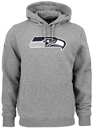 New Era - NFL Seattle Seahawks Team Logo Hoodie, Grau, XL