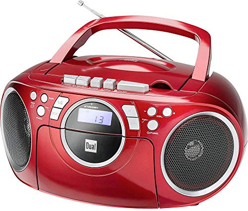 Dual 74834 - Boombox portatile P 70 Rot