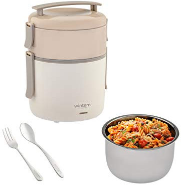 Wintem Lunchy Box Scaldavivande in Acciaio Inox (Casa e Auto)