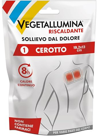 VEGETALLUMINA RISCALDANTE CEROTTO 1PZ