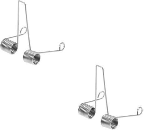 BESTonZON 2 Stück Musikinstrumentenschlüsselfeder Althorn Wasserschlüsselfeder Instrument Stahldrahtfeder Bassposaune Spießventilfeder Posaune Ersatzteil Stahldrahtfeder
