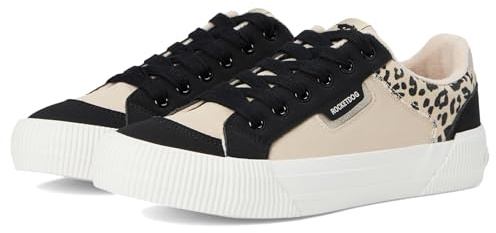 Rocket Dog Women's Cheery Sneaker, Black/Natural, 6.5