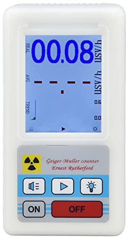 Détecteur de rayonnement nucléaire, compteur Geiger BR-6, facile à lire, détecteur de rayonnement nucléaire, détecteur de rayonnement électromagnétique multifonction