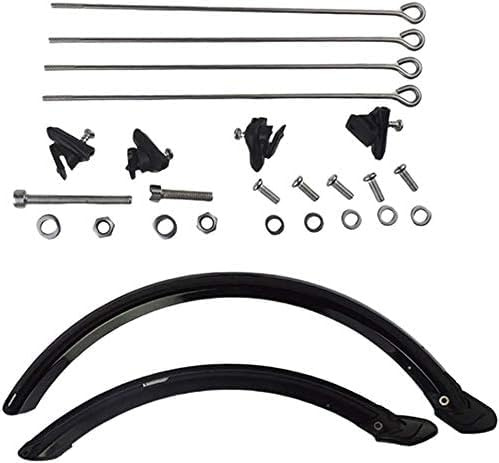 Haione Set parafango pieghevole per bici da 20 '' per sistema V/Brake