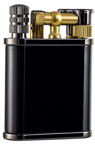 Accendino a olio, accendino a cherosene vintage 2 in 1 e accendino a fiammifero permanente, accendino da trincea alla moda, accendino a fiammifero impermeabile riutilizzabile, regalo for campeggio all