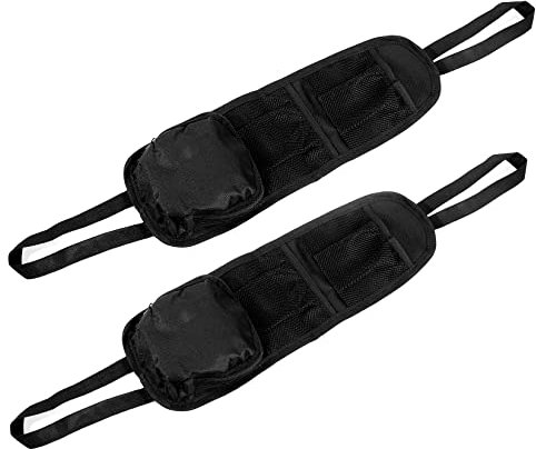 Ewwtrey 2 Stücke Organizer Auto, Autositz Seiten Organisator, Car Organiser, Faltbare Auto Aufbewahrungstasche Auto Taschenhalter für Mobiltelefone Datenkabel Seite